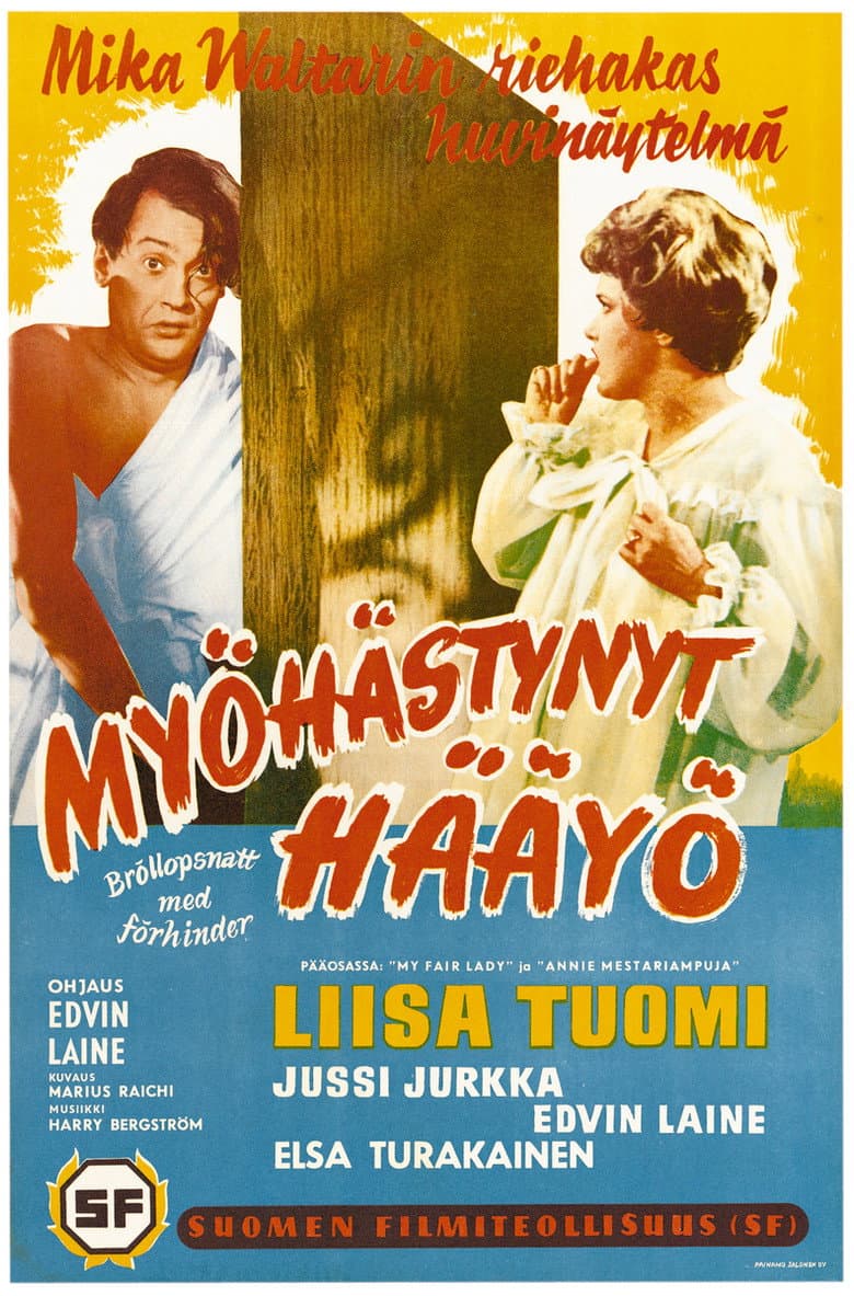 Myöhästynyt hääyö poster