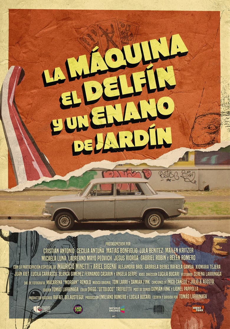 The Machine, The Dolphin and a Garden Gnome poster