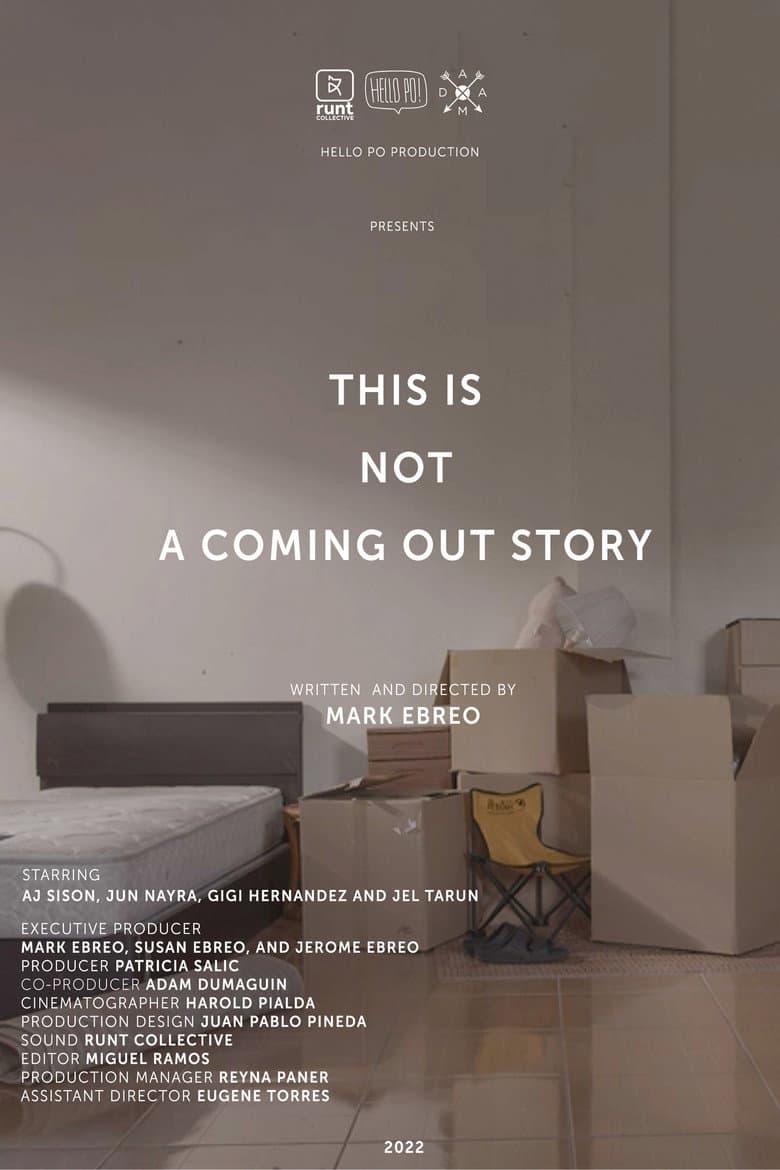 This is Not A Coming Out Story poster