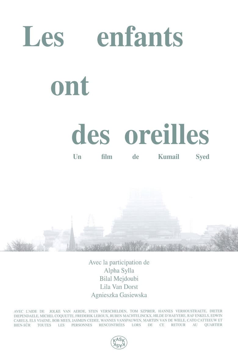 Les enfants ont des oreilles poster