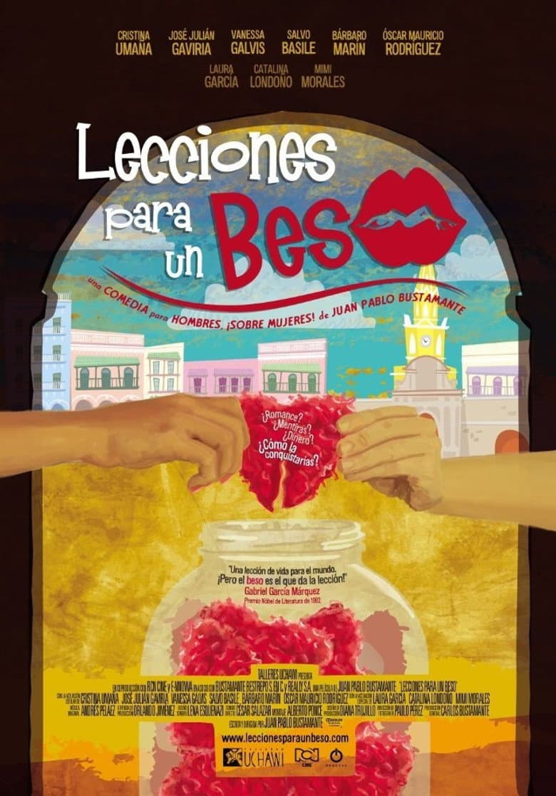 Lecciones para un beso poster