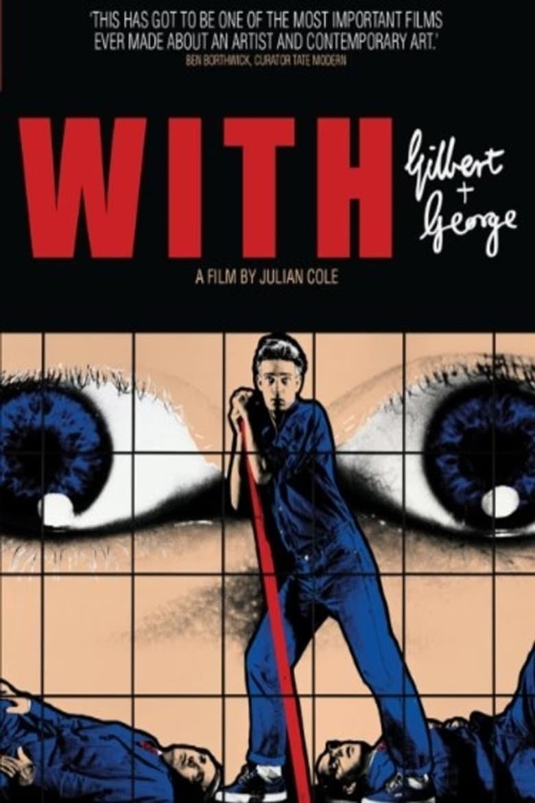 With Gilbert & George poster