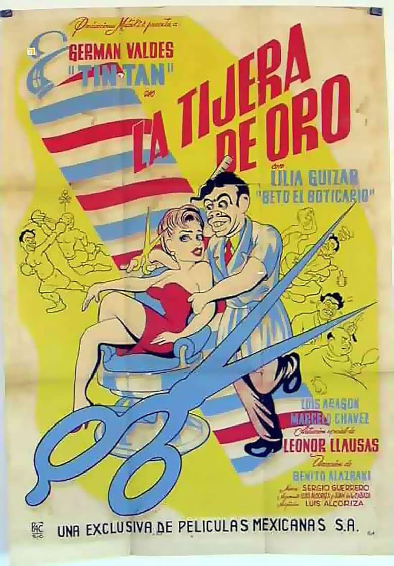 La tijera de oro poster