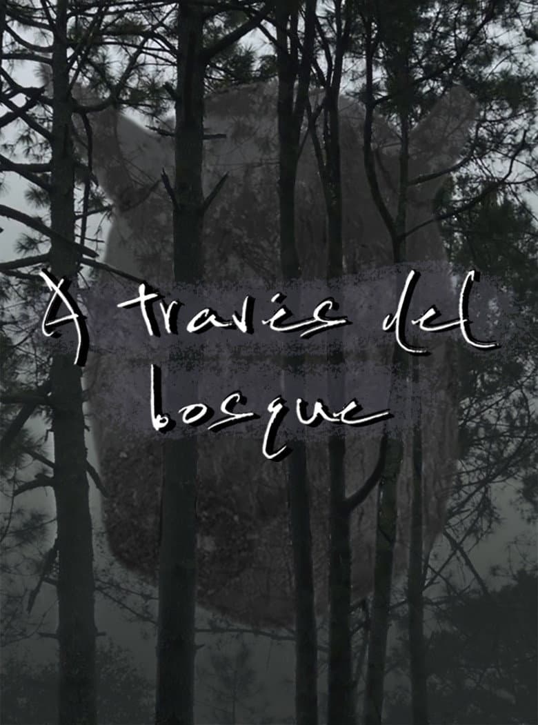 A través del bosque poster