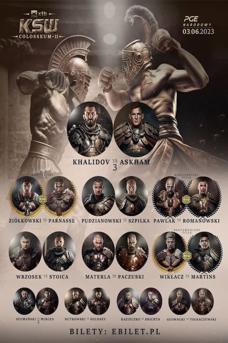 KSW 83: Colosseum 2 poster