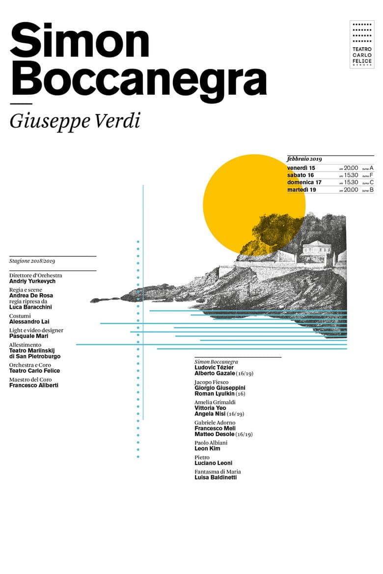 Verdi: Simon Boccanegra poster