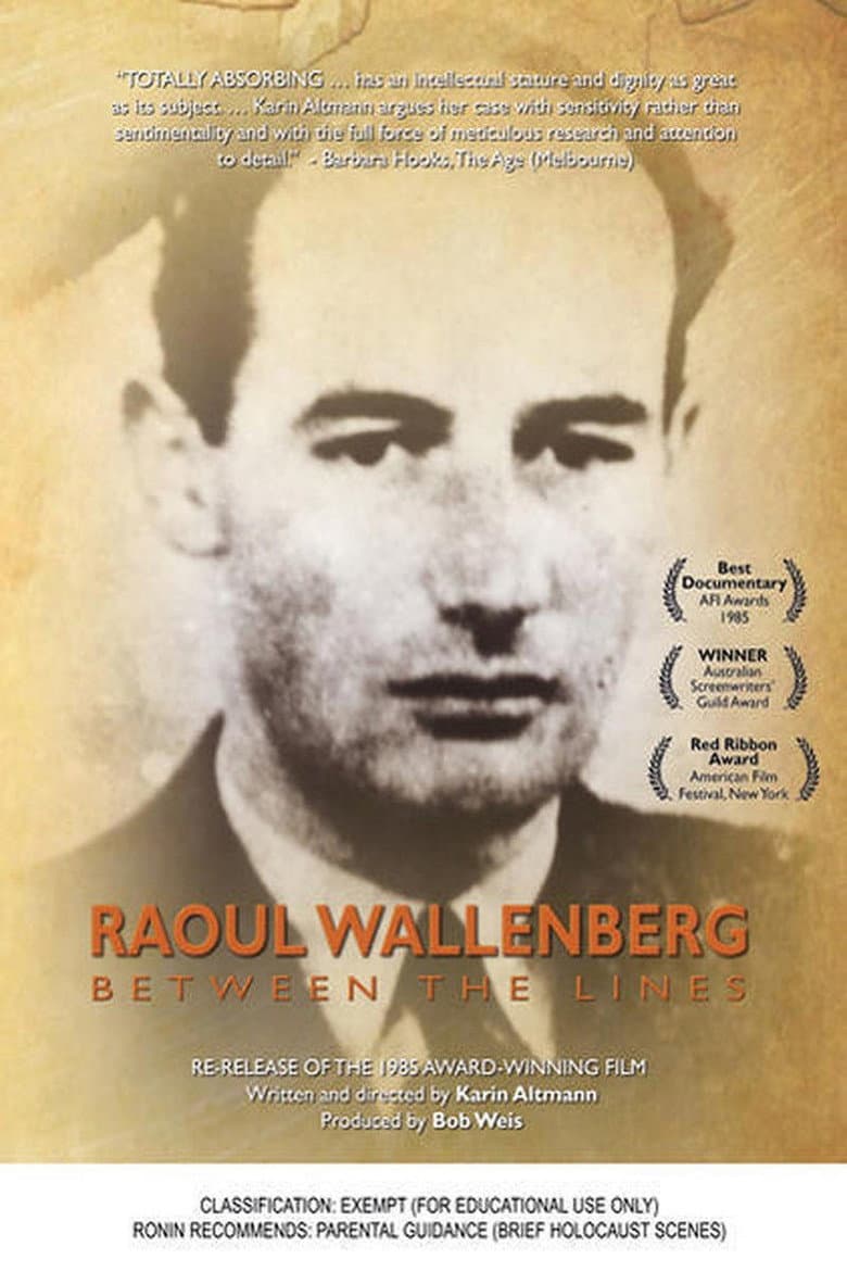 Raoul Wallenberg: Between The Lines poster