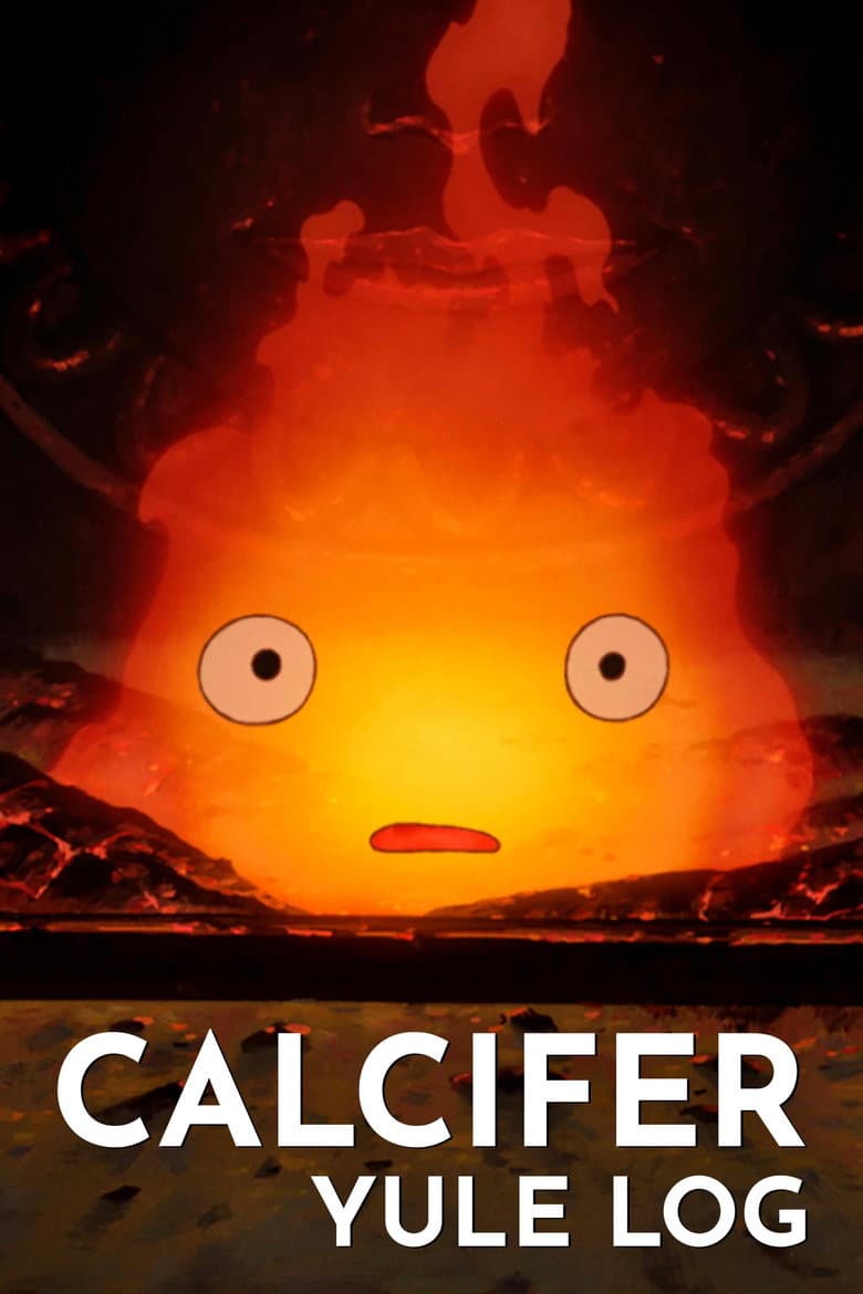 Calcifer Yule Log poster