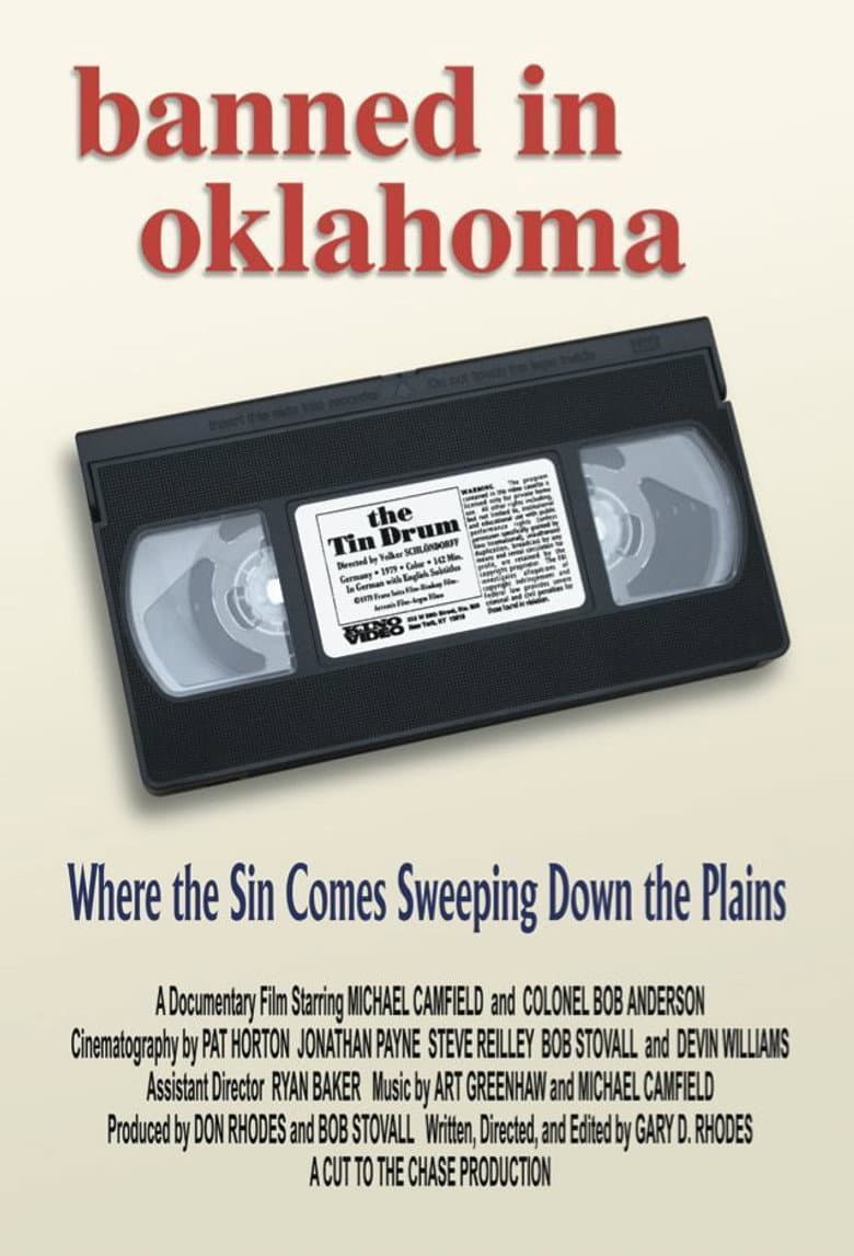 Banned in Oklahoma poster