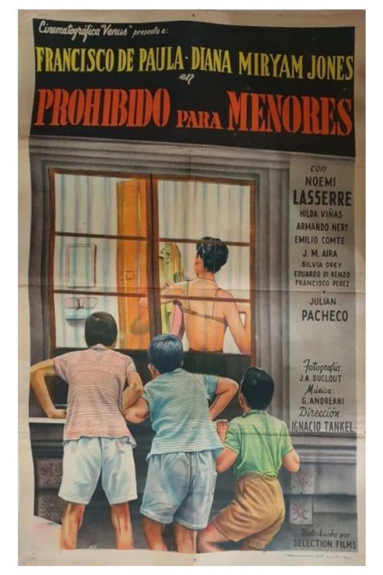 Prohibido para menores poster