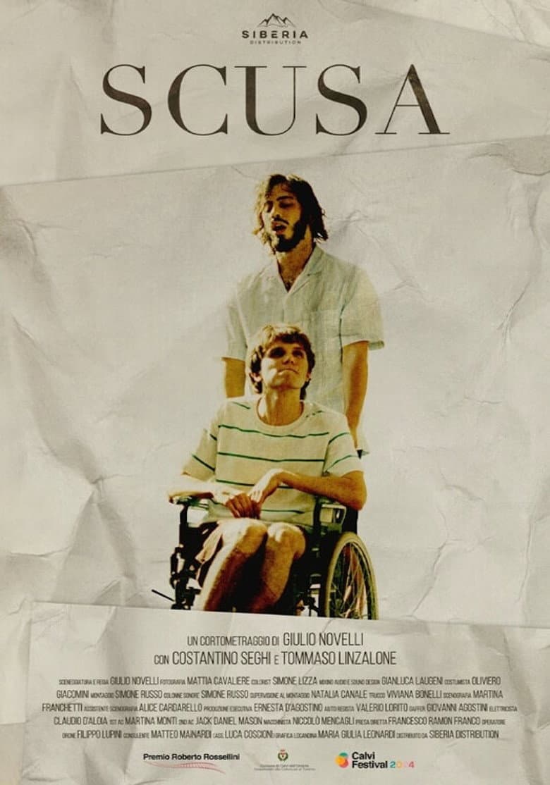 Scusa poster