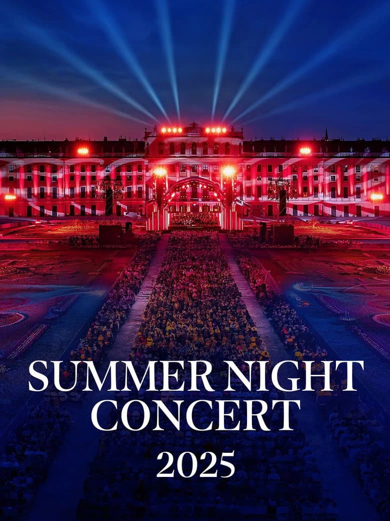 Sommernachtskonzert Schönbrunn 2025 poster