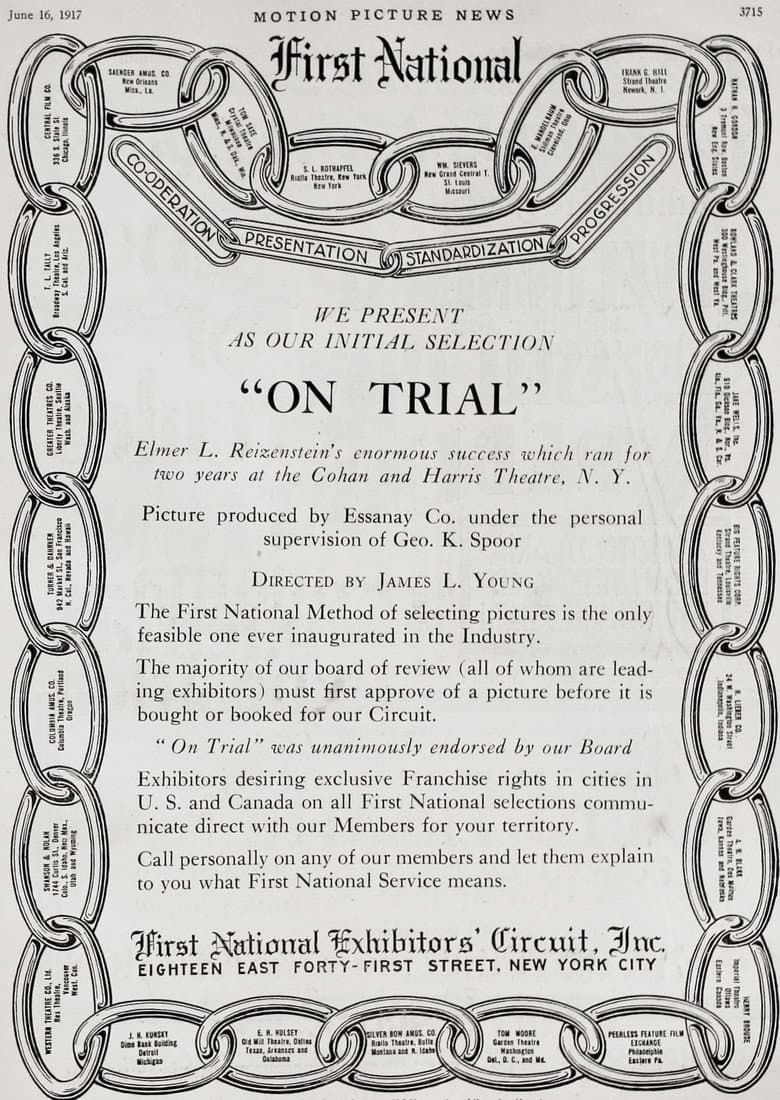On Trial poster