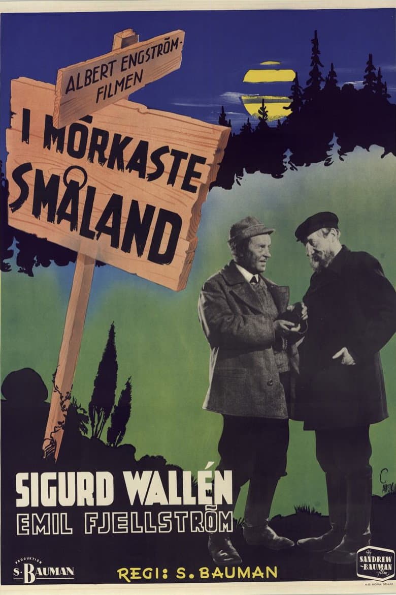 I mörkaste Småland poster