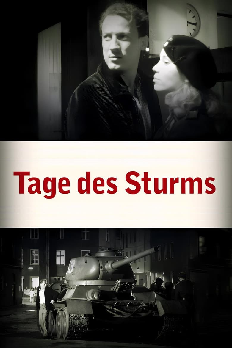 Tage des Sturms poster