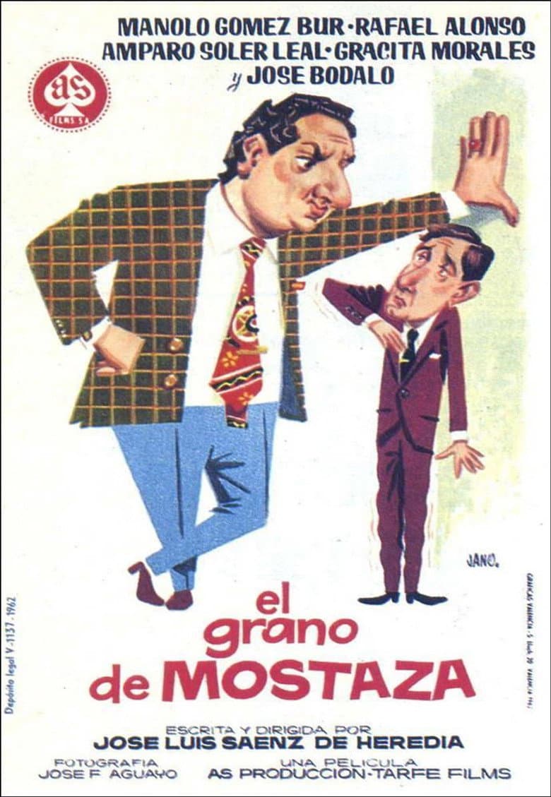 El grano de mostaza poster
