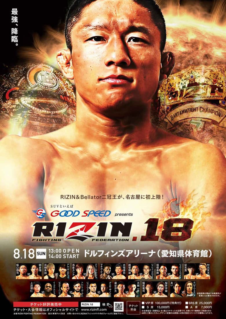 RIZIN 18 poster