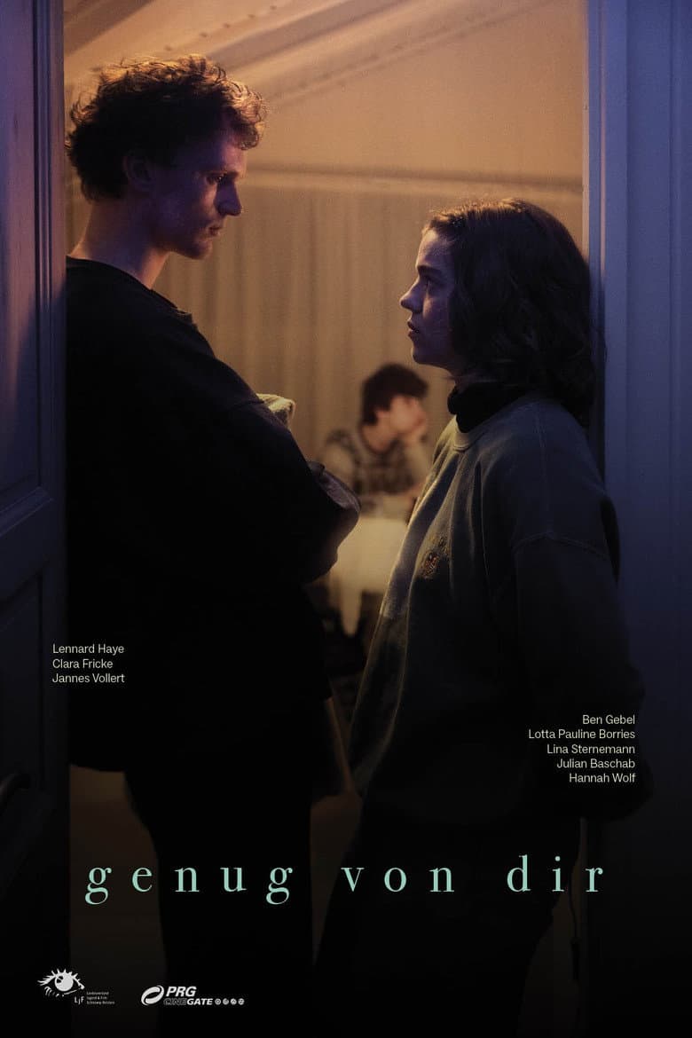 genug von dir poster