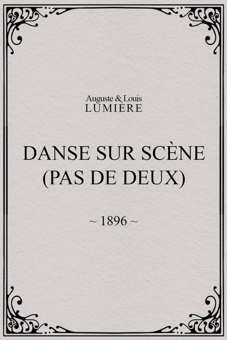 Danse sur scène (pas de deux) poster