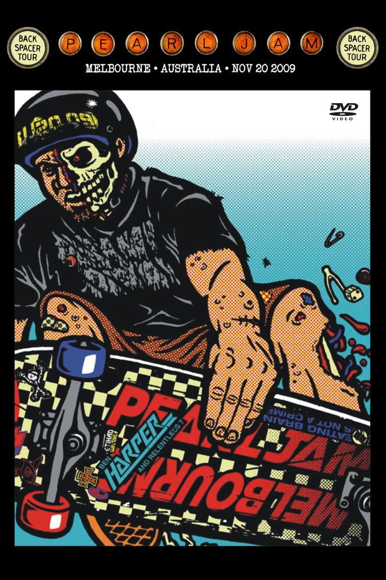 Pearl Jam: Melbourne 2009 poster