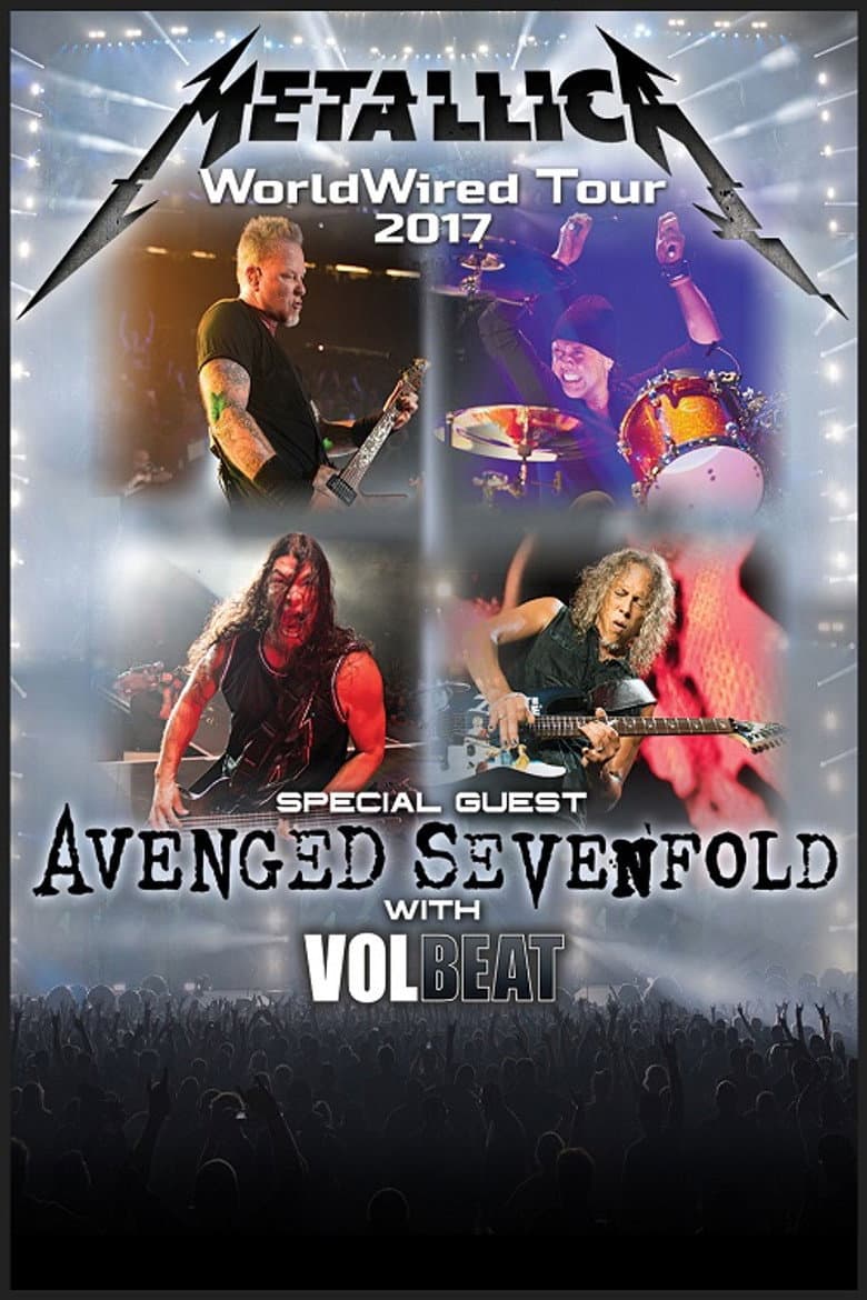 Metallica WorldWired North American Tour 2017 poster