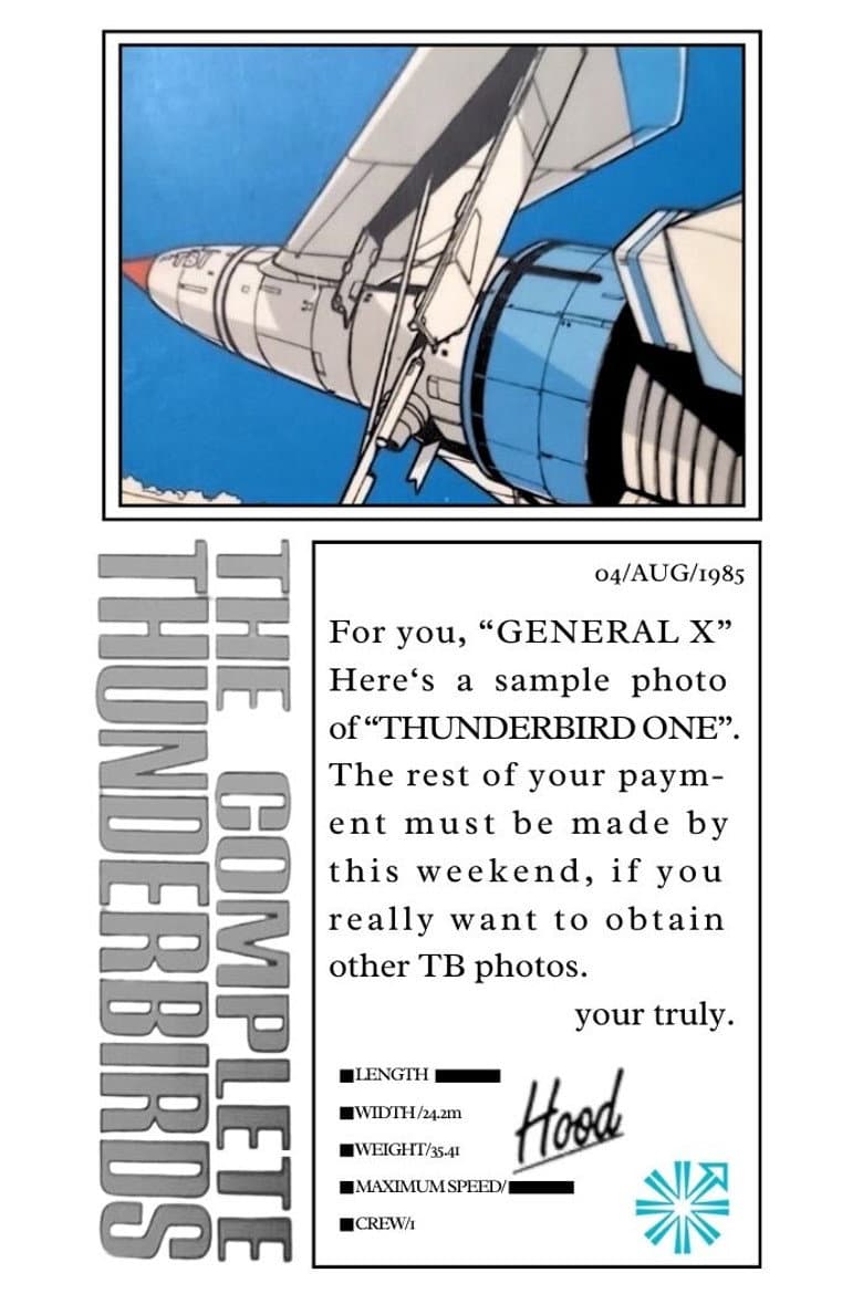 The Complete Thunderbirds poster