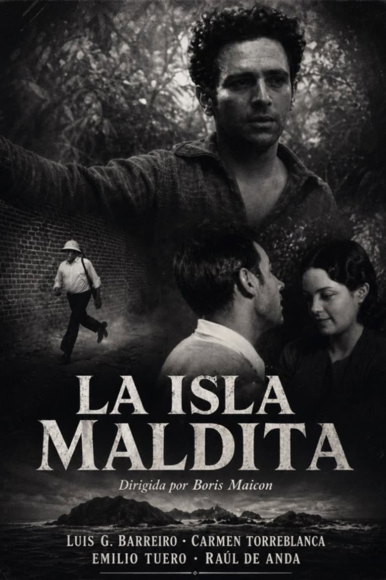 La isla maldita poster