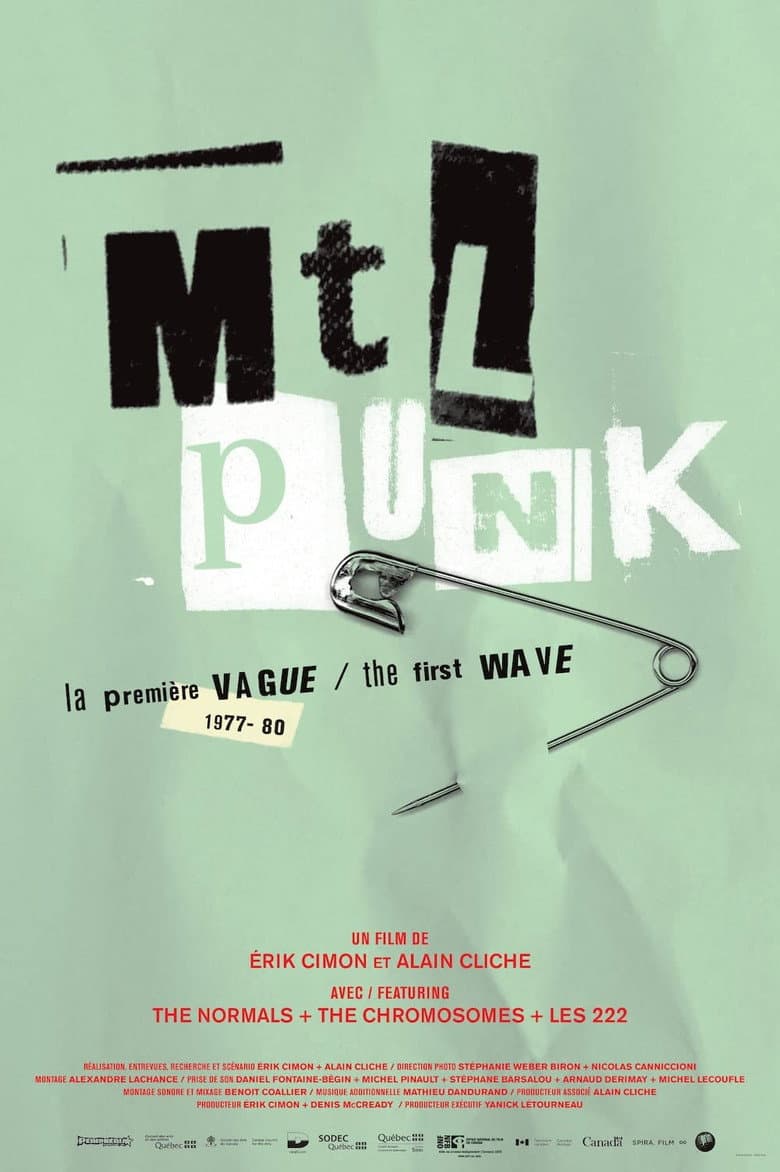 MTL Punk: La première vague poster