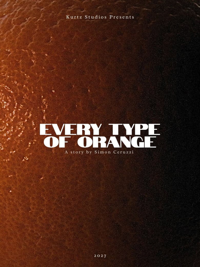 Every Type of Orange poster