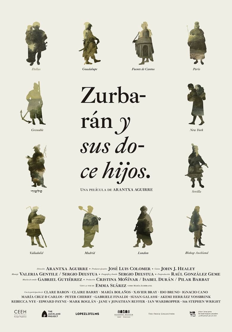 Zurbarán y sus doce hijos poster