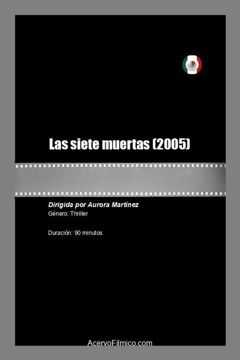Las siete muertas poster