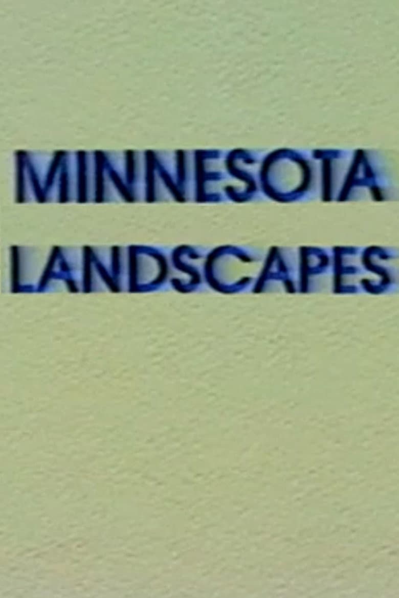 Minnesota Landscapes poster