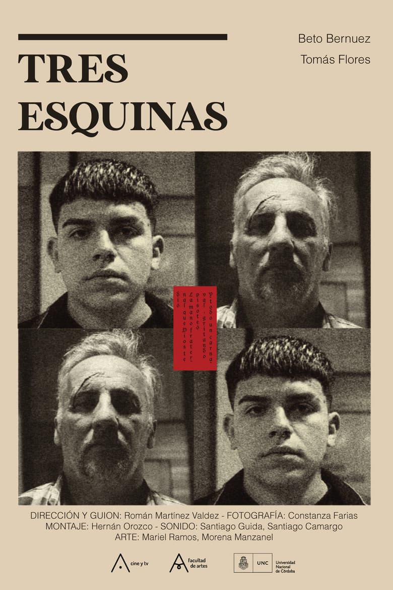 Tres esquinas poster