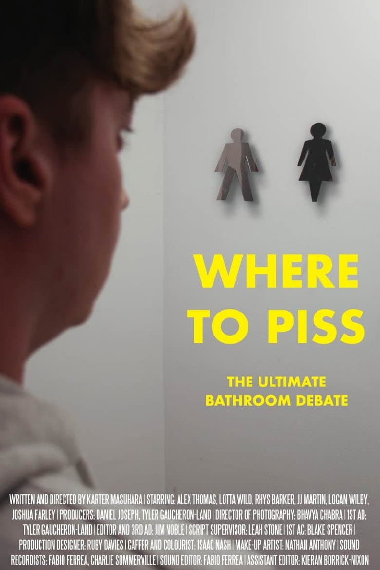 Where to Piss poster
