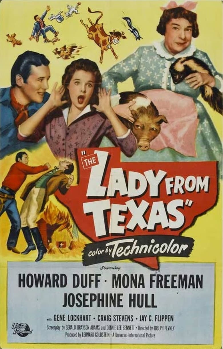 The Lady from Texas poster