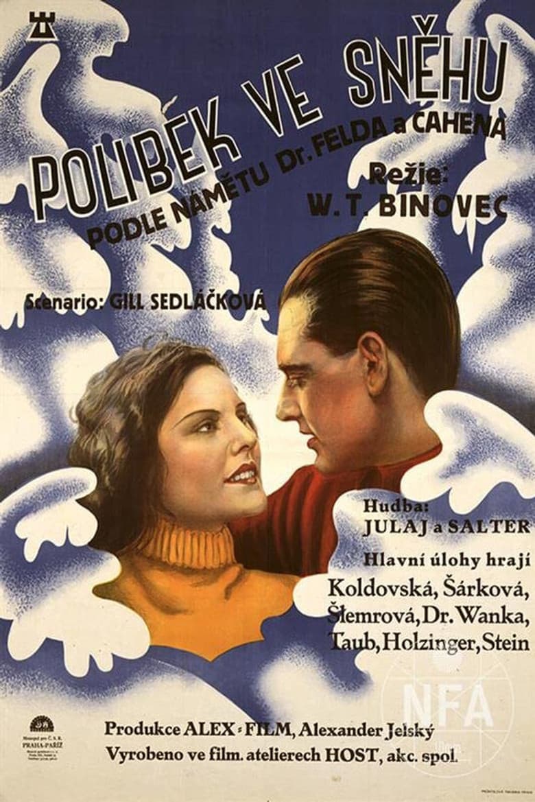 Polibek ve sněhu poster