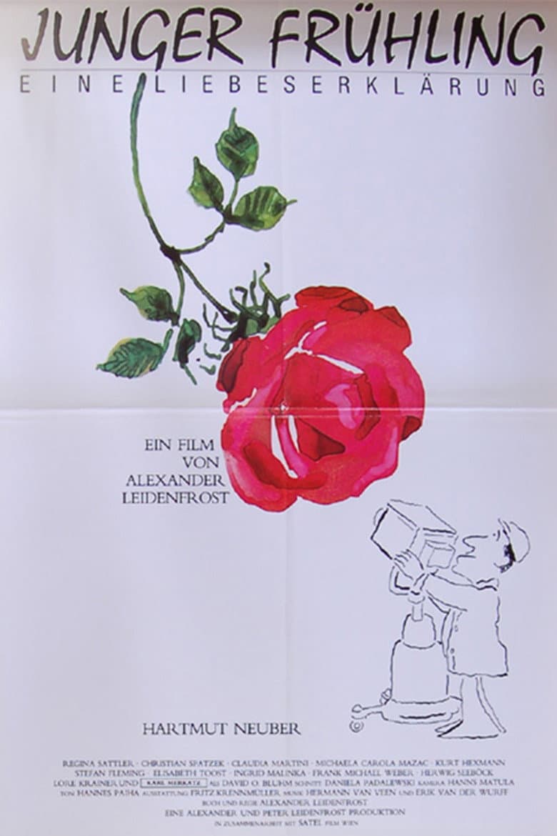 Junger Frühling poster