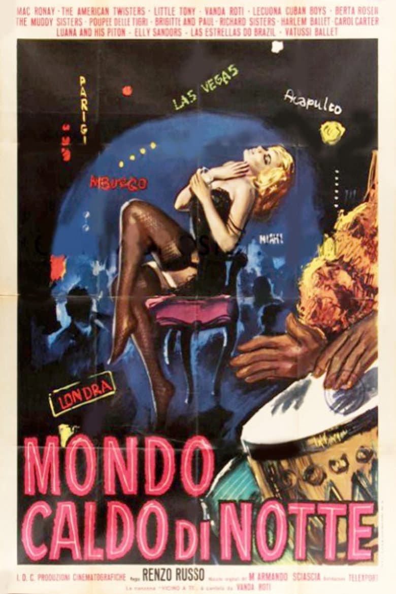 Mondo caldo di notte poster