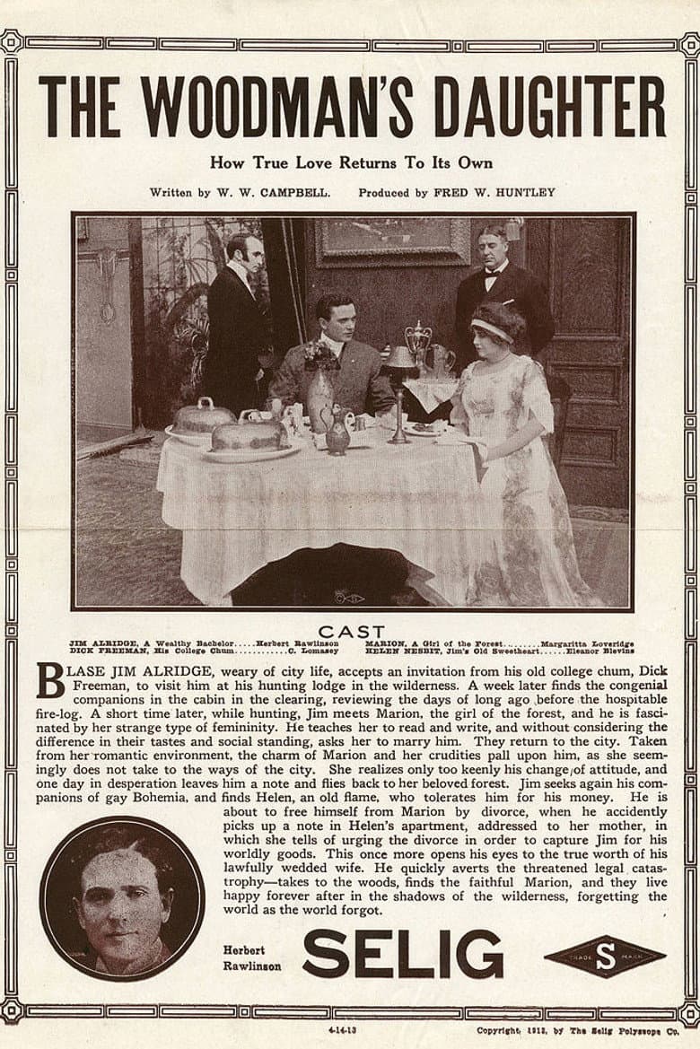 The Woodman's Daughter poster