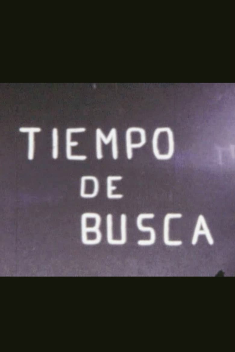 Tiempo de busca poster