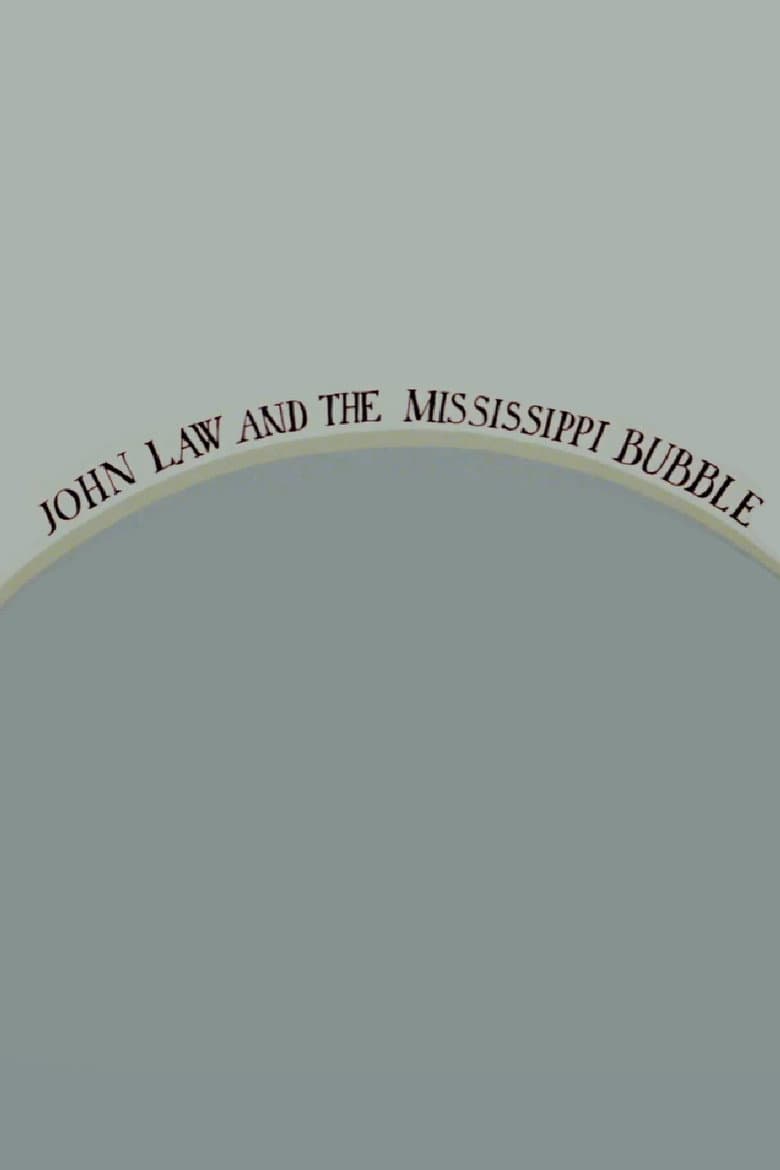 John Law and the Mississippi Bubble poster