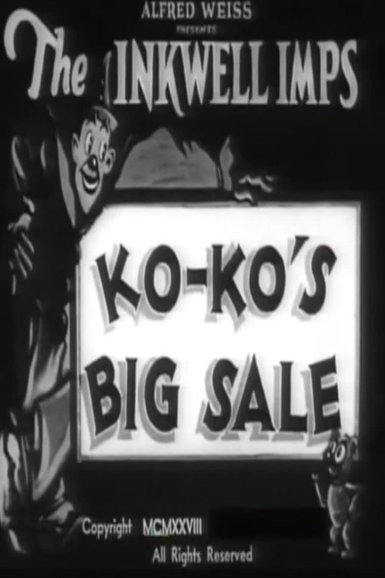 Ko-Ko's Big Sale poster