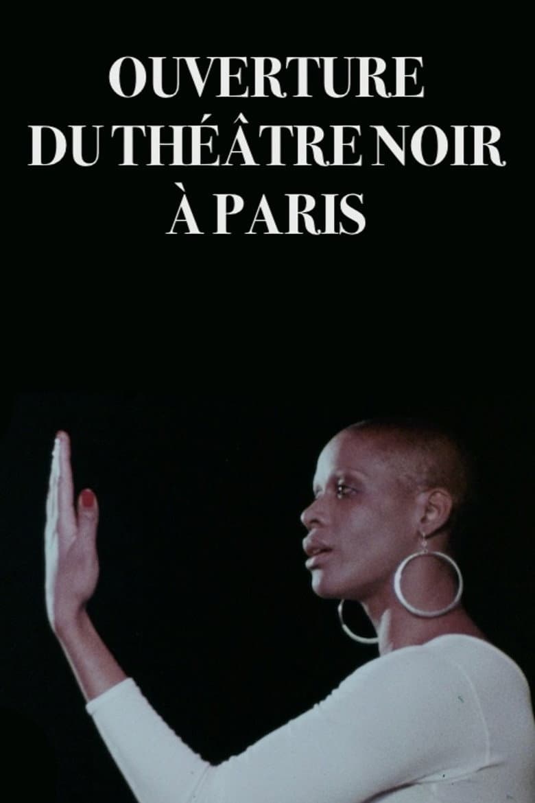 Opening of the Theater Noir in Paris poster