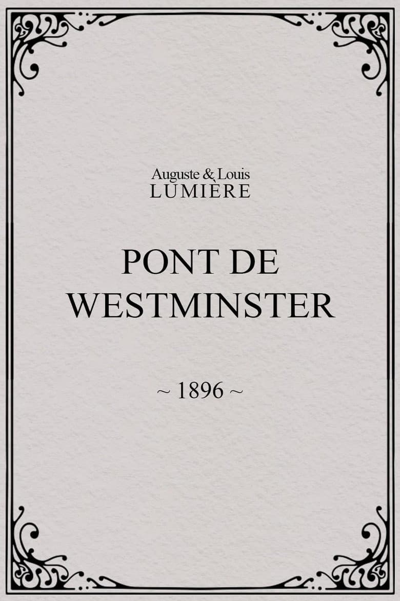 Pont de Westminster poster