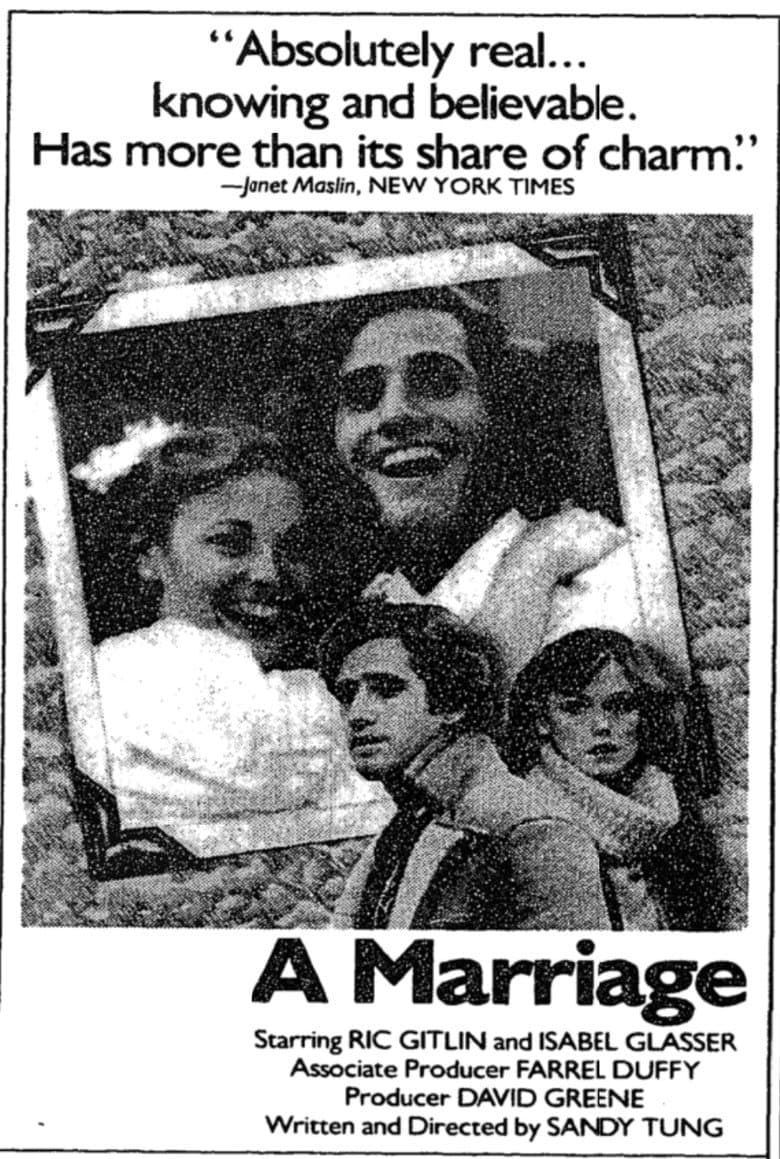 A Marriage poster