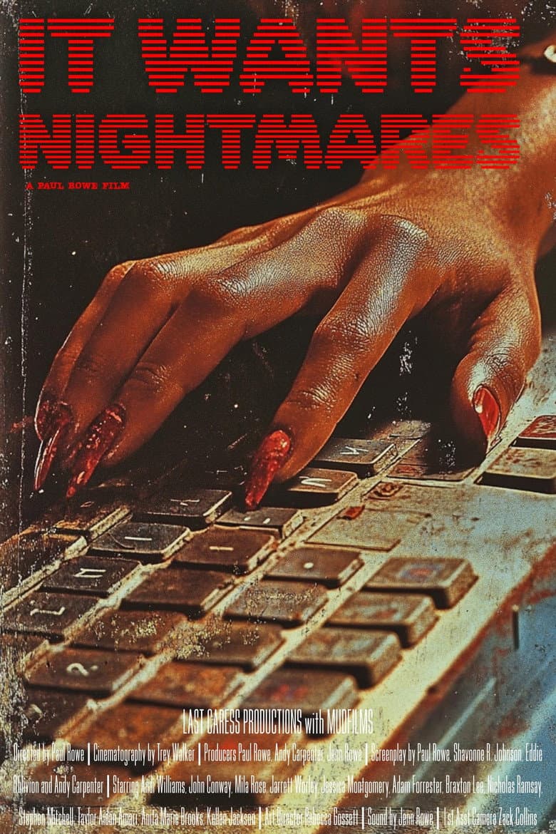 It Wants Nightmares poster