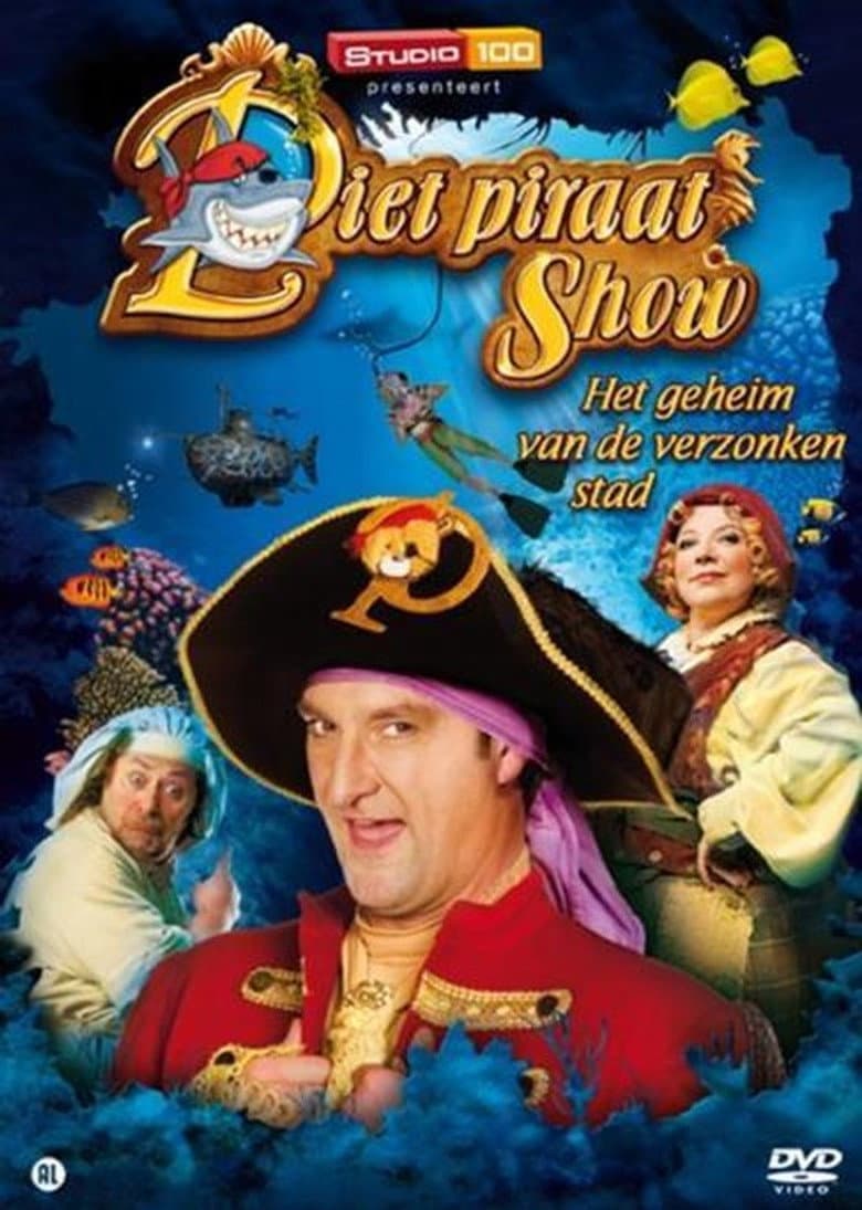Piet Piraat - En Het Geheim Van De Verzonken Stad poster