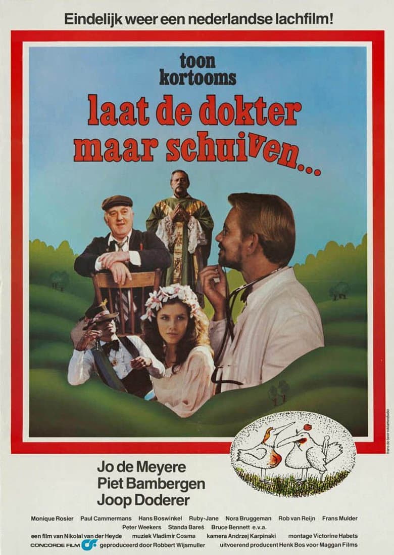 Laat de dokter maar schuiven poster