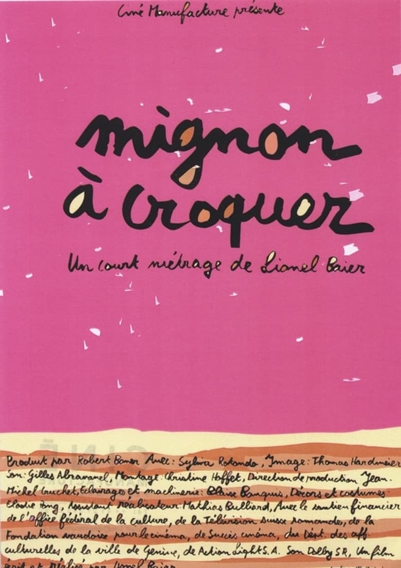 Mignon à croquer poster