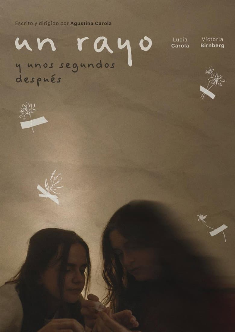 Un rayo y unos segundos después poster